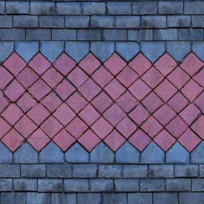 屋瓦飞雪 传统砖瓦的冬日诗意与2D资源创作