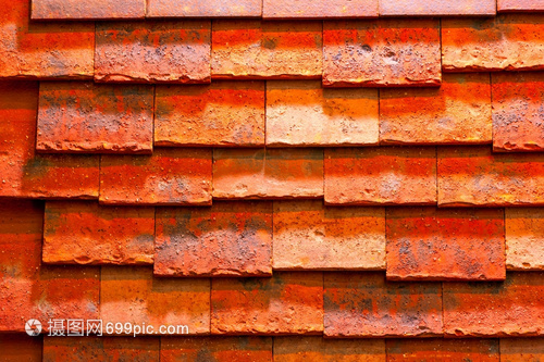红砖背景装饰材料 传统砖瓦在现代设计中的艺术新生